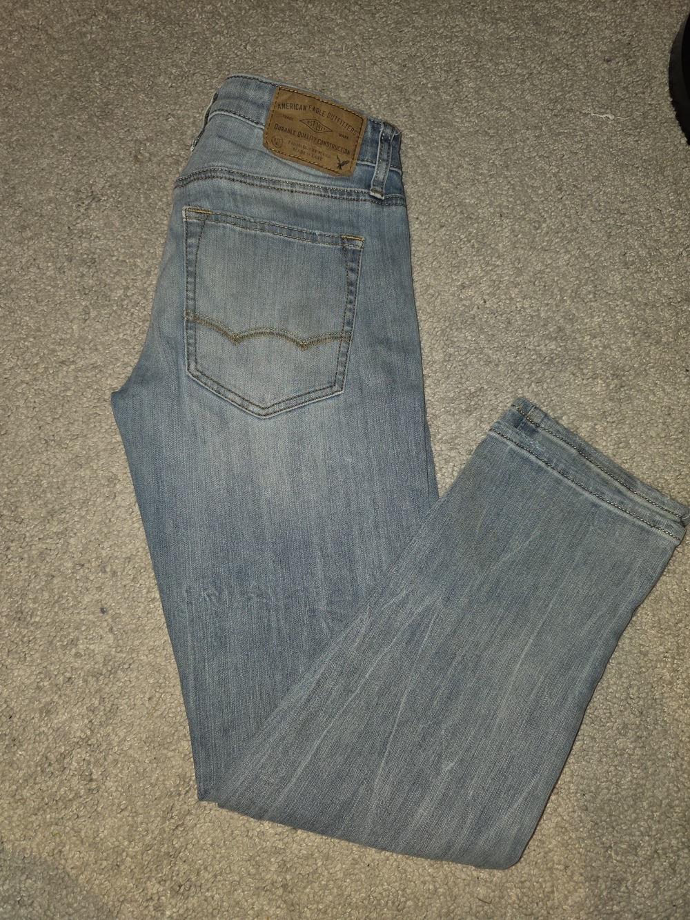 American Eagle Outfitters Light Blue Men’s Straight Jeans